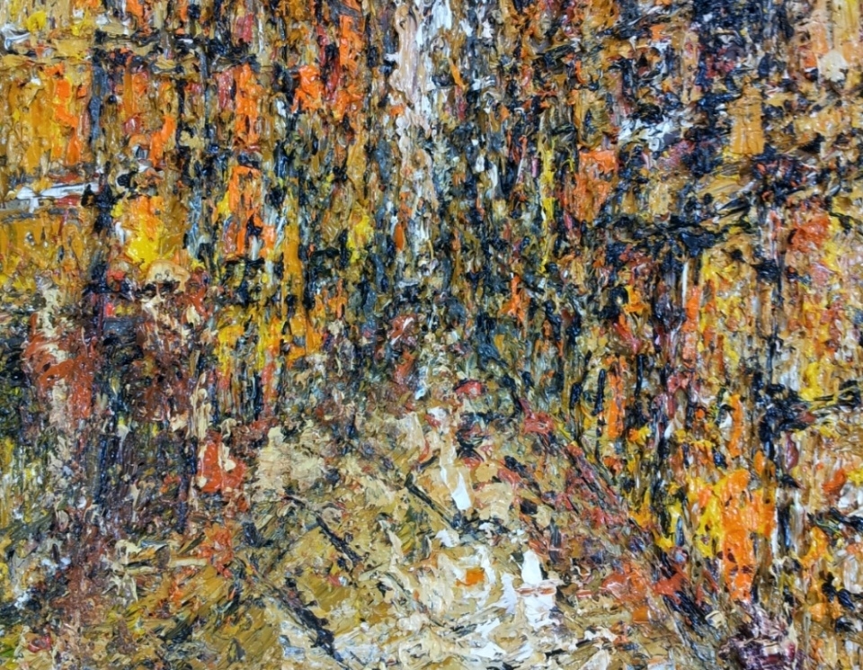 Life  oil on canvas  45.4x53.0cm  2016