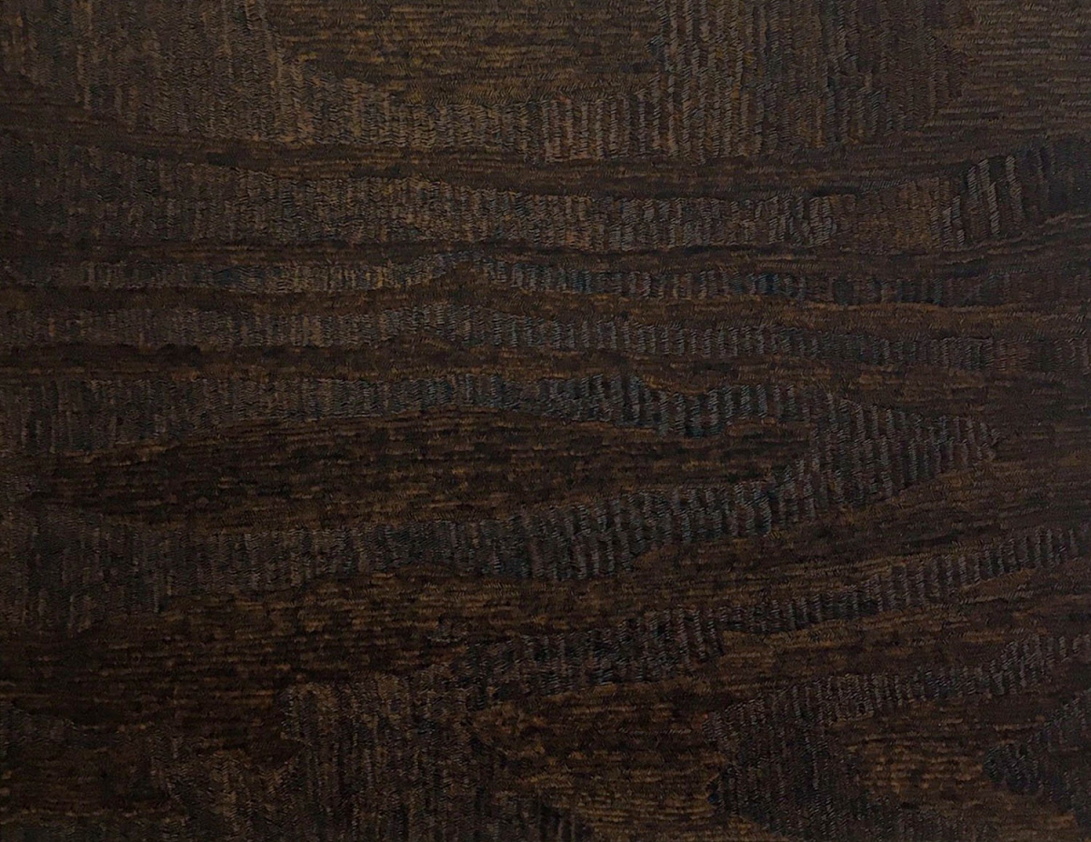 Pyrography on birch